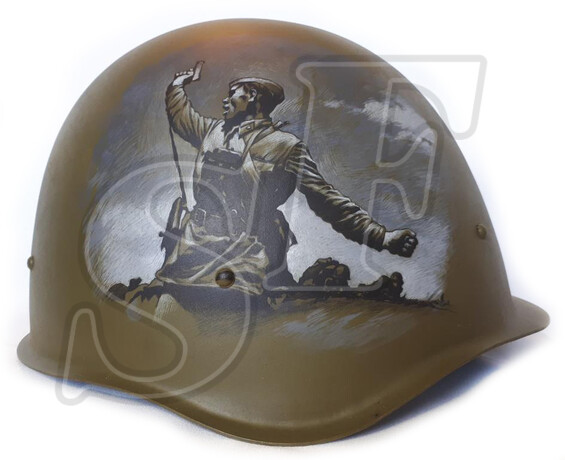 Soviet helmet SSh-40 [Restoration]
