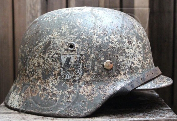 German helmet M40 SS Winter camo