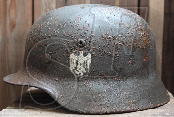 German helmet М40 from Smolensk