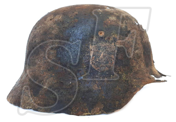 German helmet М40 SS from Demyansk Pocket