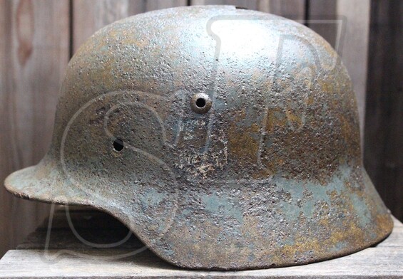 German helmet М35 from Stalingrad