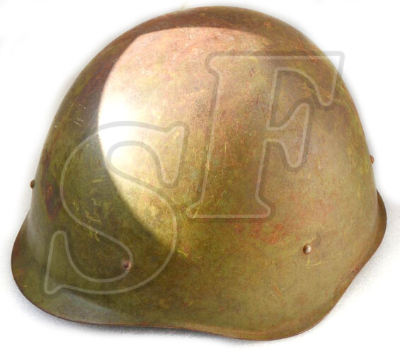 Soviet helmet SSh-40 from Stalingrad Tractor plant