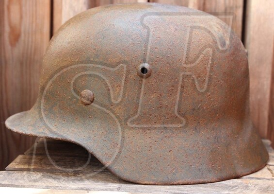 German helmet M35 from Novgorod