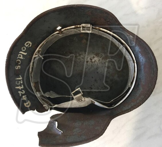Steel helmet M40 from "Gornaya Polyana" - Stalingrad