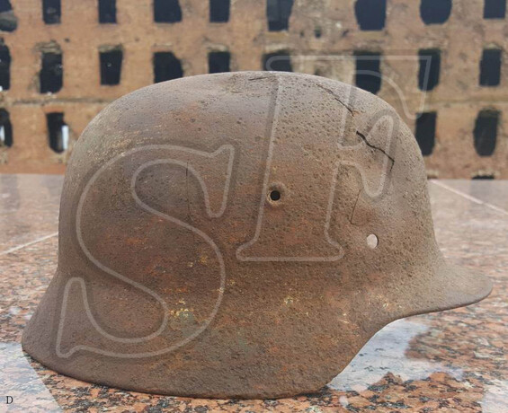 Steel helmet M40 Stalingrad