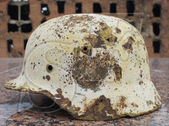 German helmet M35 / Spartanovka, Stalingrad