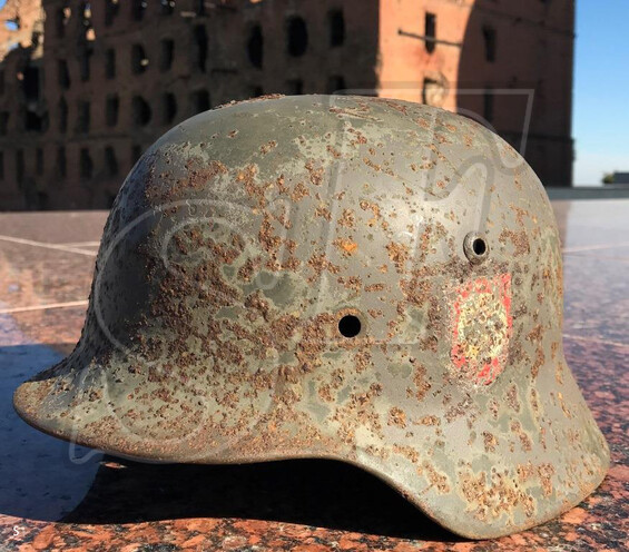 German steel helmet M35 "SS double decal"