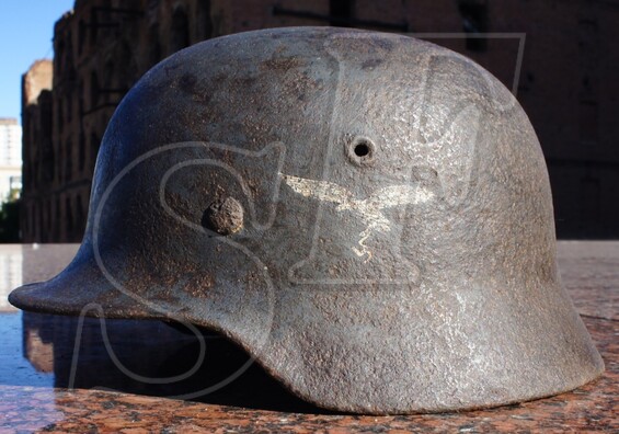 German helmet M40 / Stalingrad