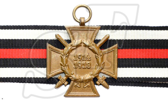 The Honour Cross of the World War 1914/1918 (the Hindenburg Cross)