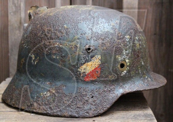 German helmet M35 / Tver region