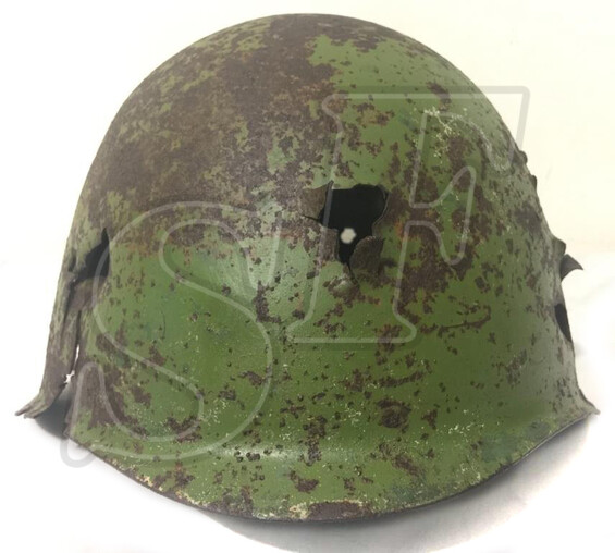 Soviet helmet SSH39 / from Karelia
