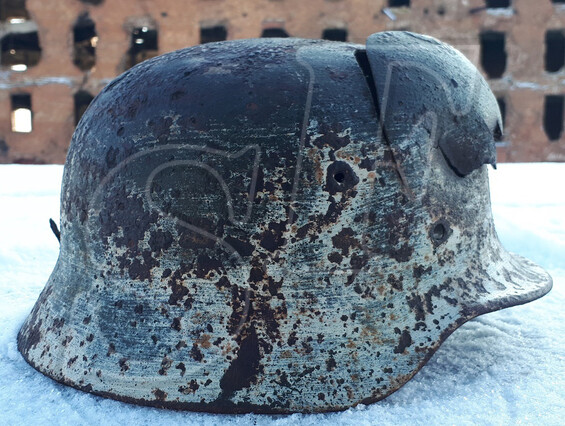 Helmet М40 / from Stalingrad