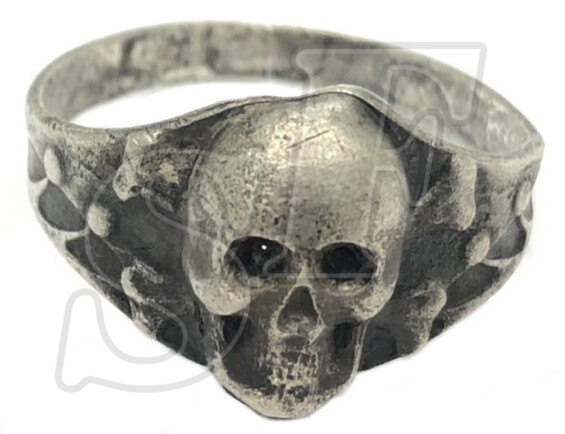 Skull ring, 3 Reich / from Koenigsberg