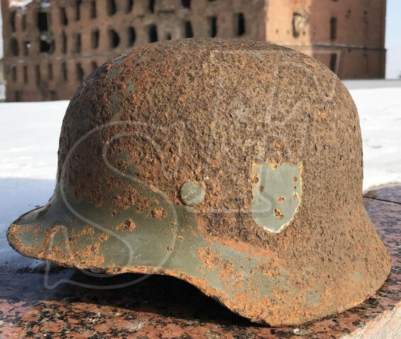 Helmet М40, Wehrmacht / from Stalingrad