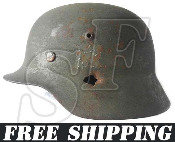 German helmet M35 / from Krasnodar