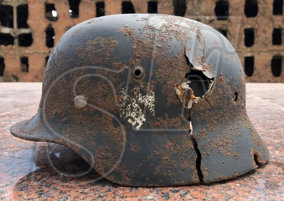 Wehrmacht helmet М35 / from Kursk