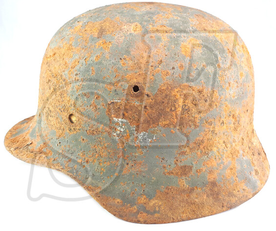German helmet М40 / from Stalingrad