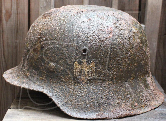 Wehrmacht helmet М42 / from Koenigsberg