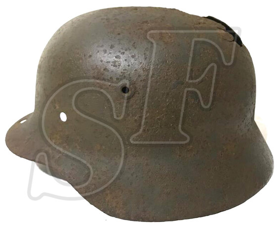German helmet М40 / from Stalingrad