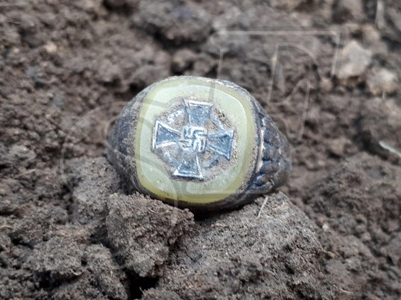 Ring of Wehrmacht soldier / from Stalingrad