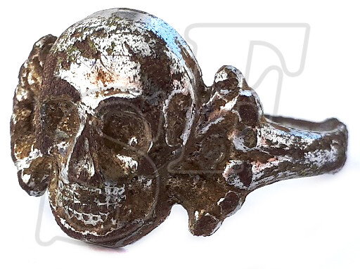 German skull ring / from Smolensk
