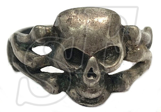 Skull ring, 3 Reich