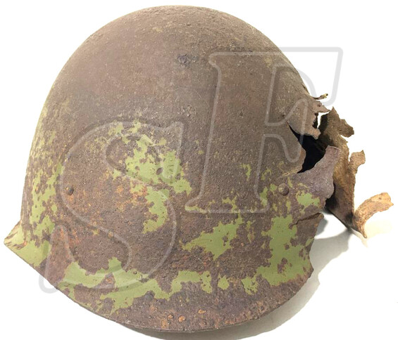 Soviet helmet SSh40 / from Vyazma