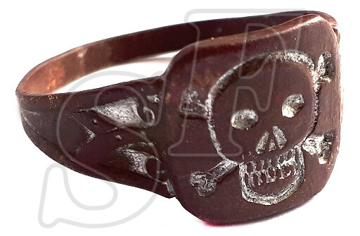 German skull ring / from Stalingrad