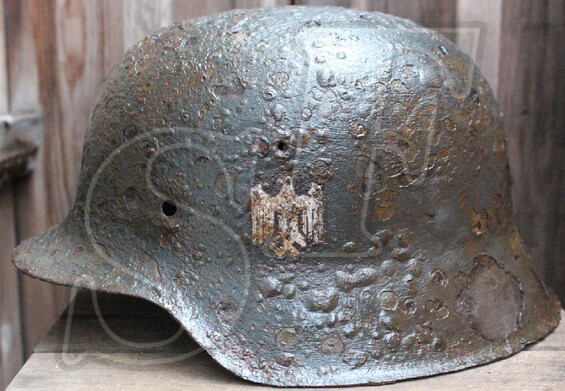 Wehrmacht helmet M42 / from Moscow