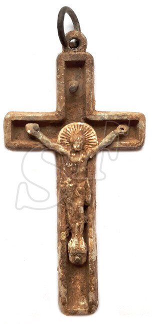 Catholic cross Uerusalem / from Stalingrad