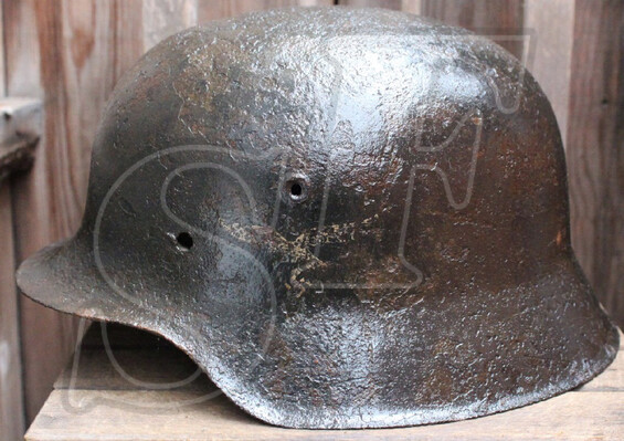 Luftwaffe helmet M42 / from Novgorod