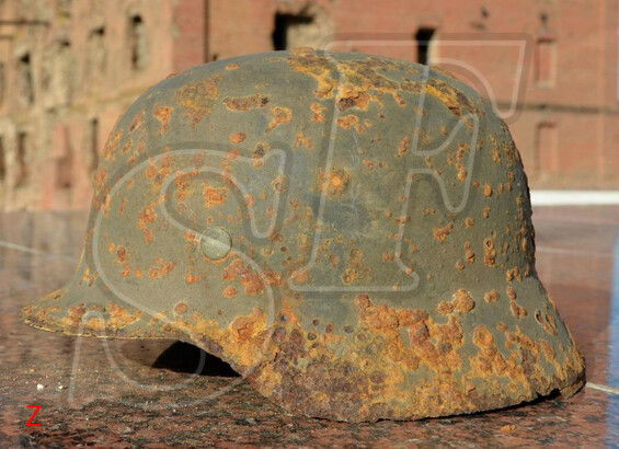 German helmet M35 from Marinovka