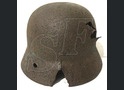 German helmet М35 / from Stalingrad