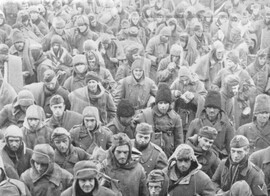 Prisoners of Germans, Romanians and Italians in Stalingrad