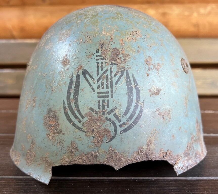 Italian helmet / from Voronezh