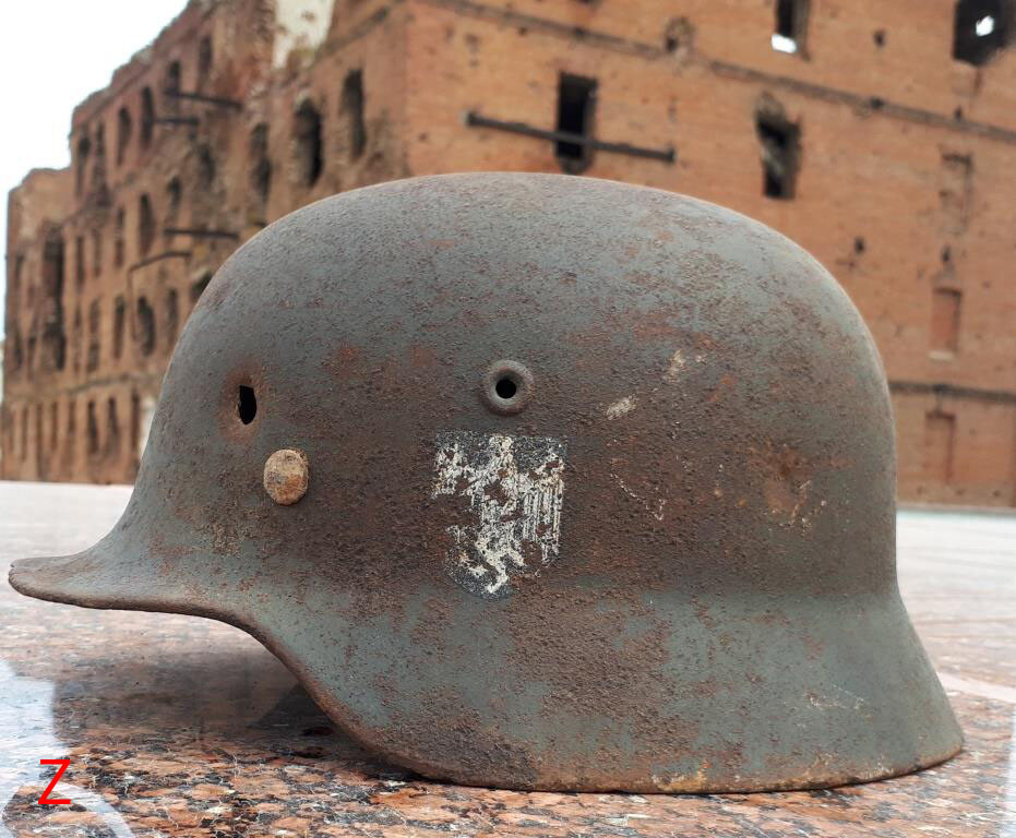Steel helmet М40 from Orlovka
