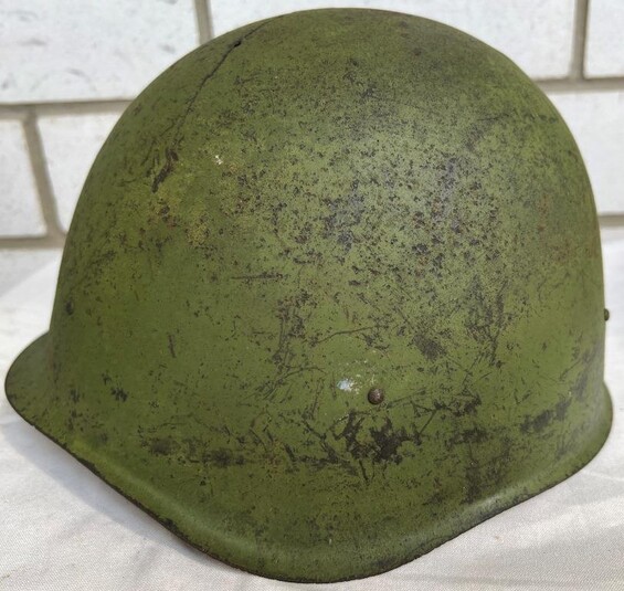 Soviet helmet SSh40 / from Karelia