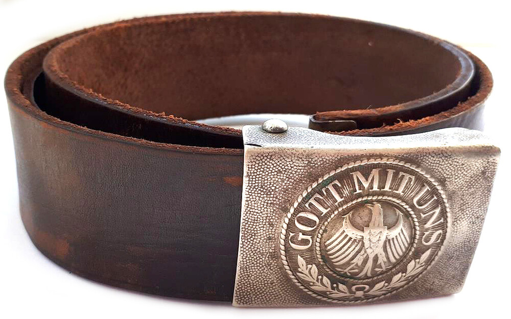 Weimar Republic belt with buckle “Gott mit Uns”