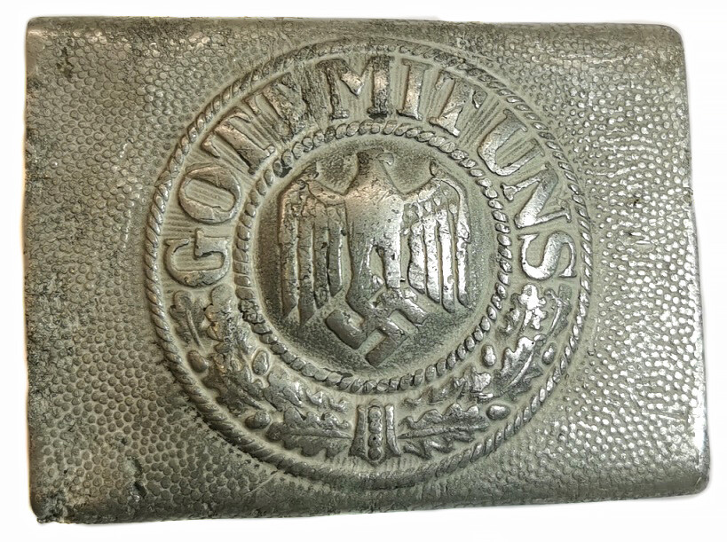 Wehrmacht belt buckle “Gott mit Uns” / from Stalingrad