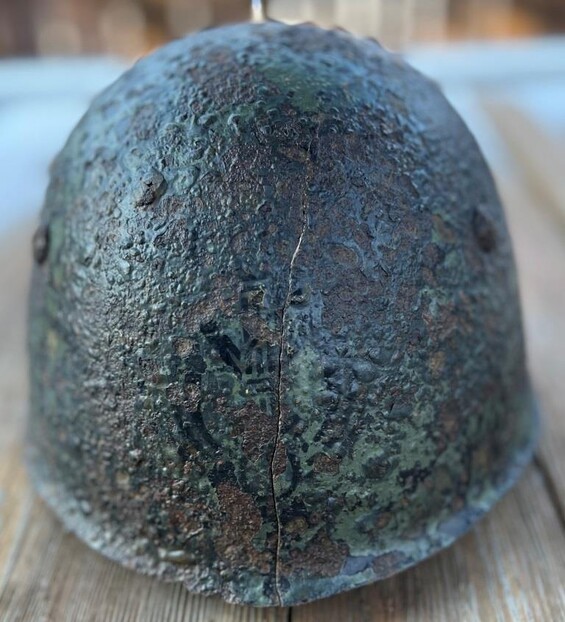 Italian helmet / from Voronezh