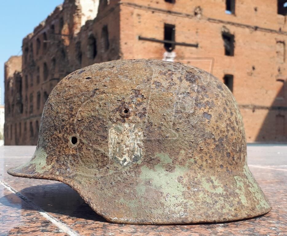 German helmet M35 from Moscow