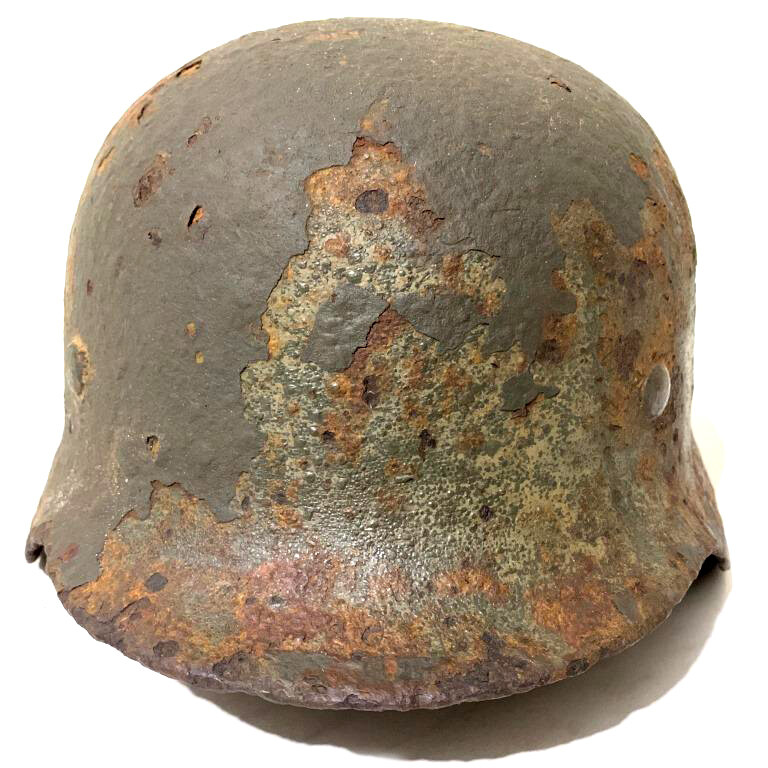 German helmet M35 / from Stalingrad