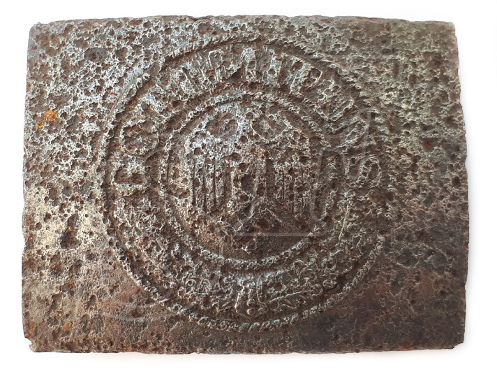 Iron buckle “Gott mit Uns” / from Stalingrad