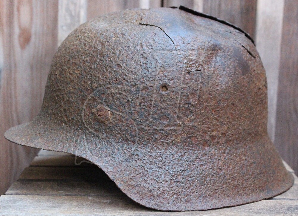 German helmet M42 / from Koenigsberg