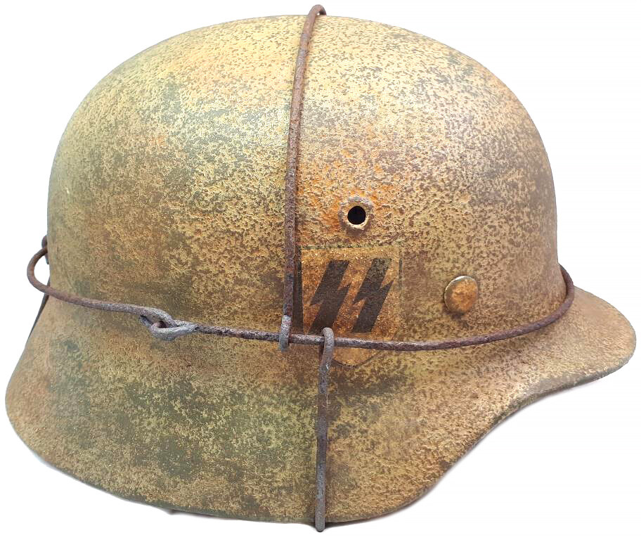 Waffen SS helmet M40 / Restoration