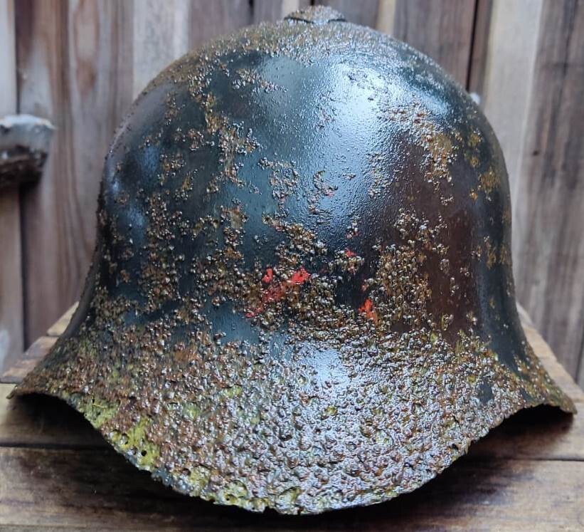 Soviet helmet SSh36 / from Smolensk