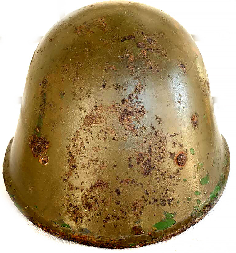 Romanian helmet / from Stalingrad