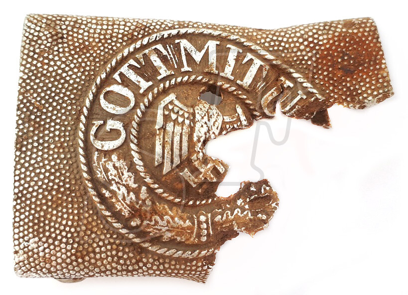 Buckle “Gott mit Uns” / from Stalingrad