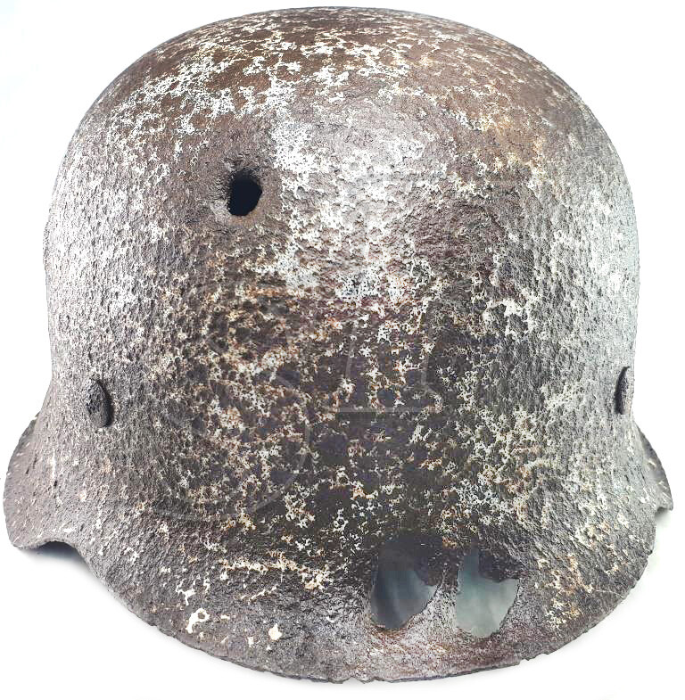 Winter camo helmet M42 / from Leningrad