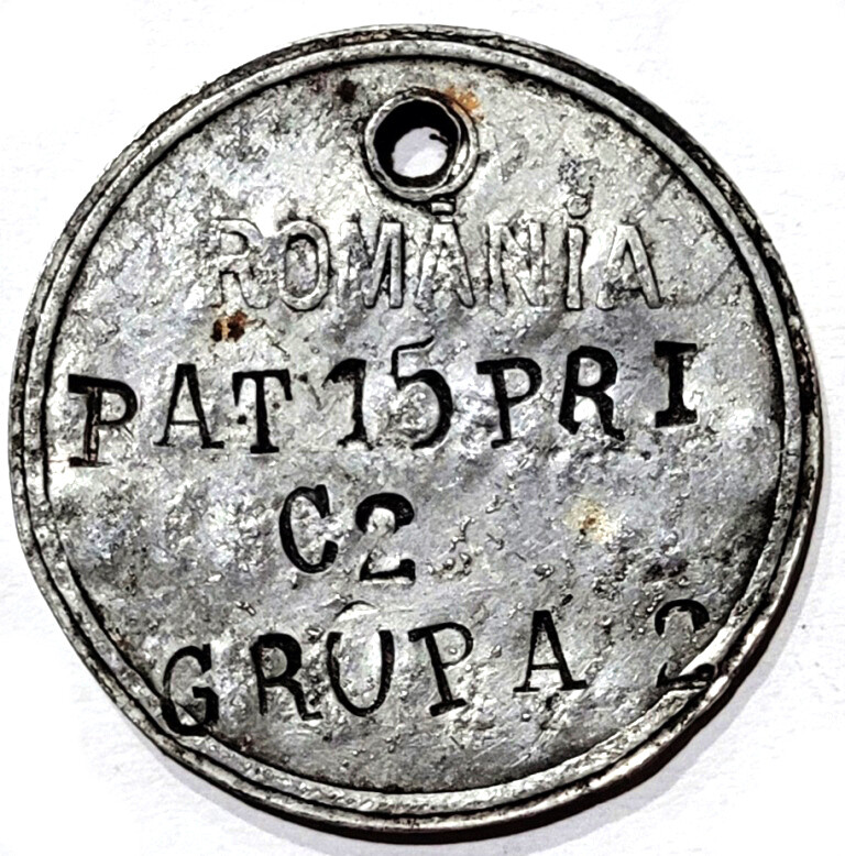 Romanian dogtag / from Stalingrad